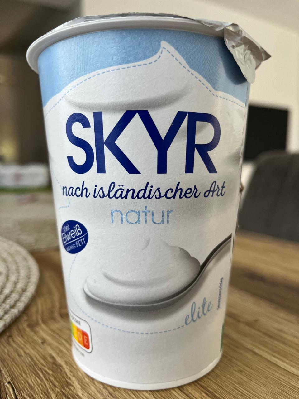 Fotografie - Skyr nach isländischer Art natur elite