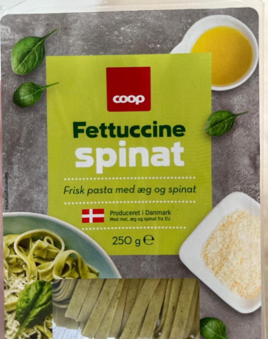 Fotografie - Fettuccine spinat coop