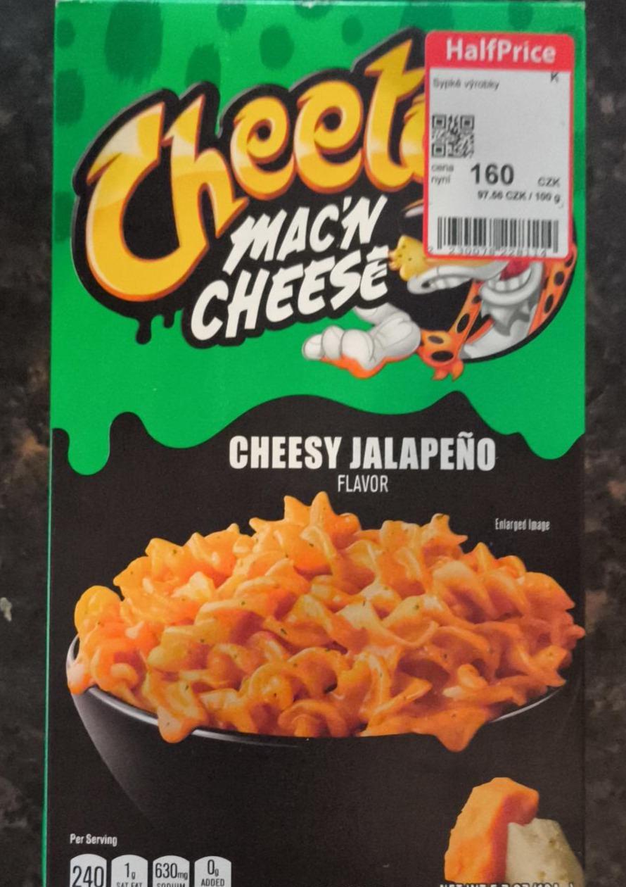 Fotografie - Mac'n cheese cheesy jalapeño flavor Cheetos