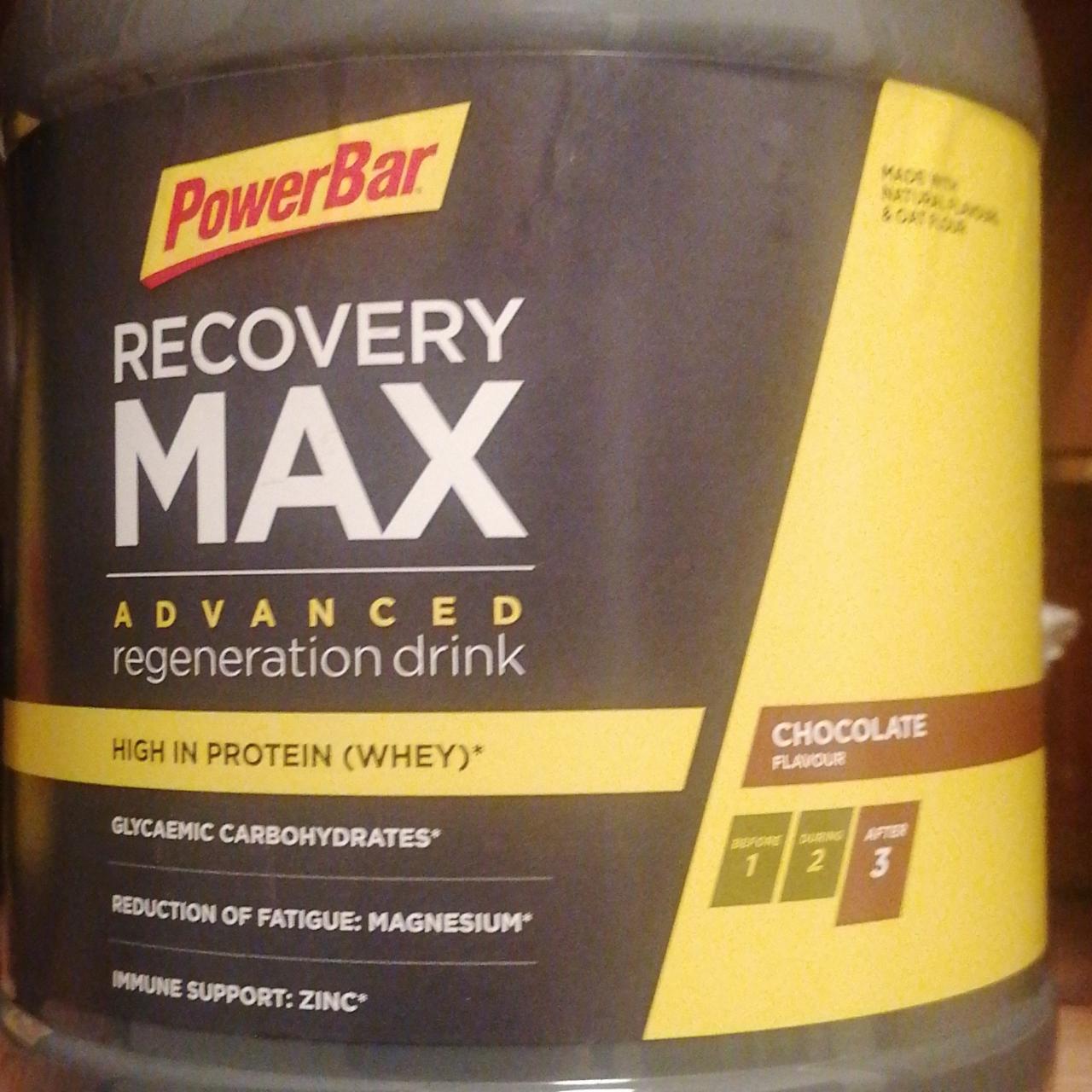 Fotografie - Recovery Max Chocolate Flavour PowerBar