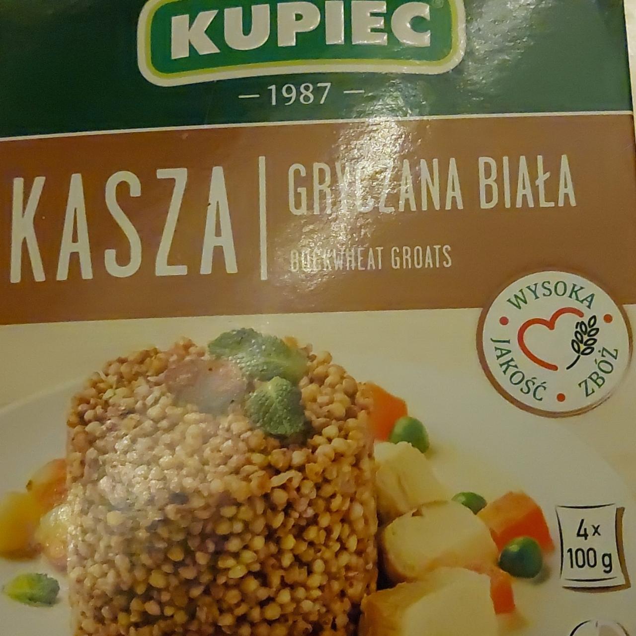 Fotografie - Kasza gryczana biala Kupiec