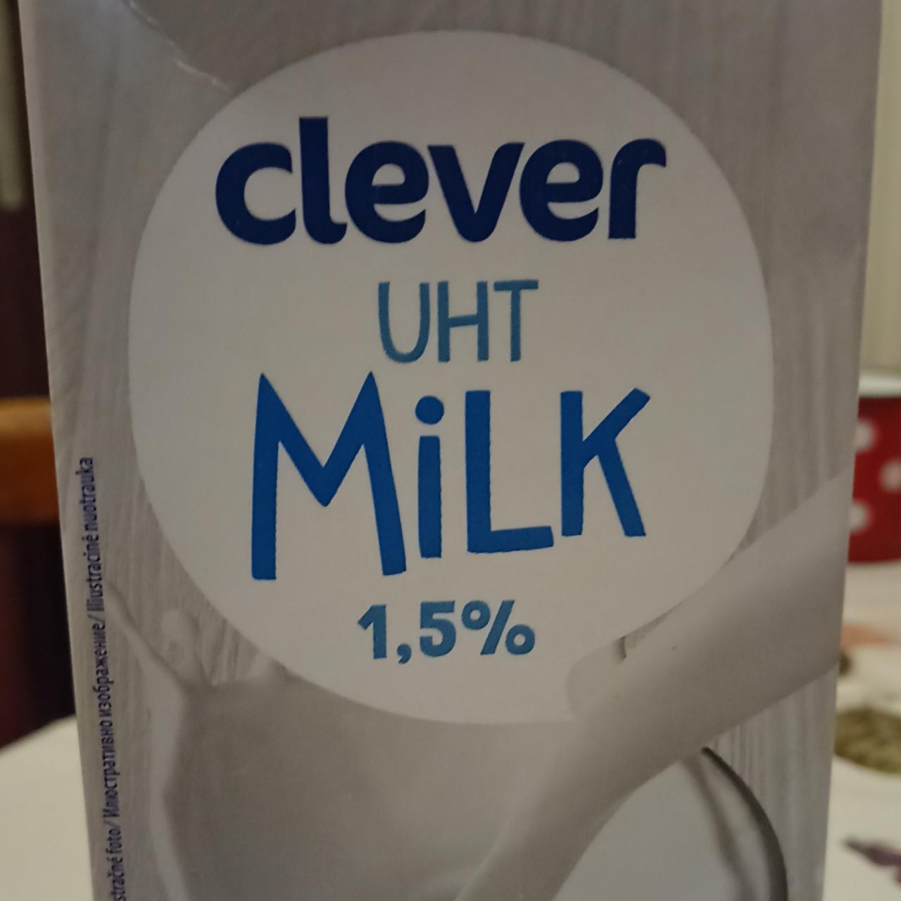 Fotografie - UHT Milk 1,5 % Clever