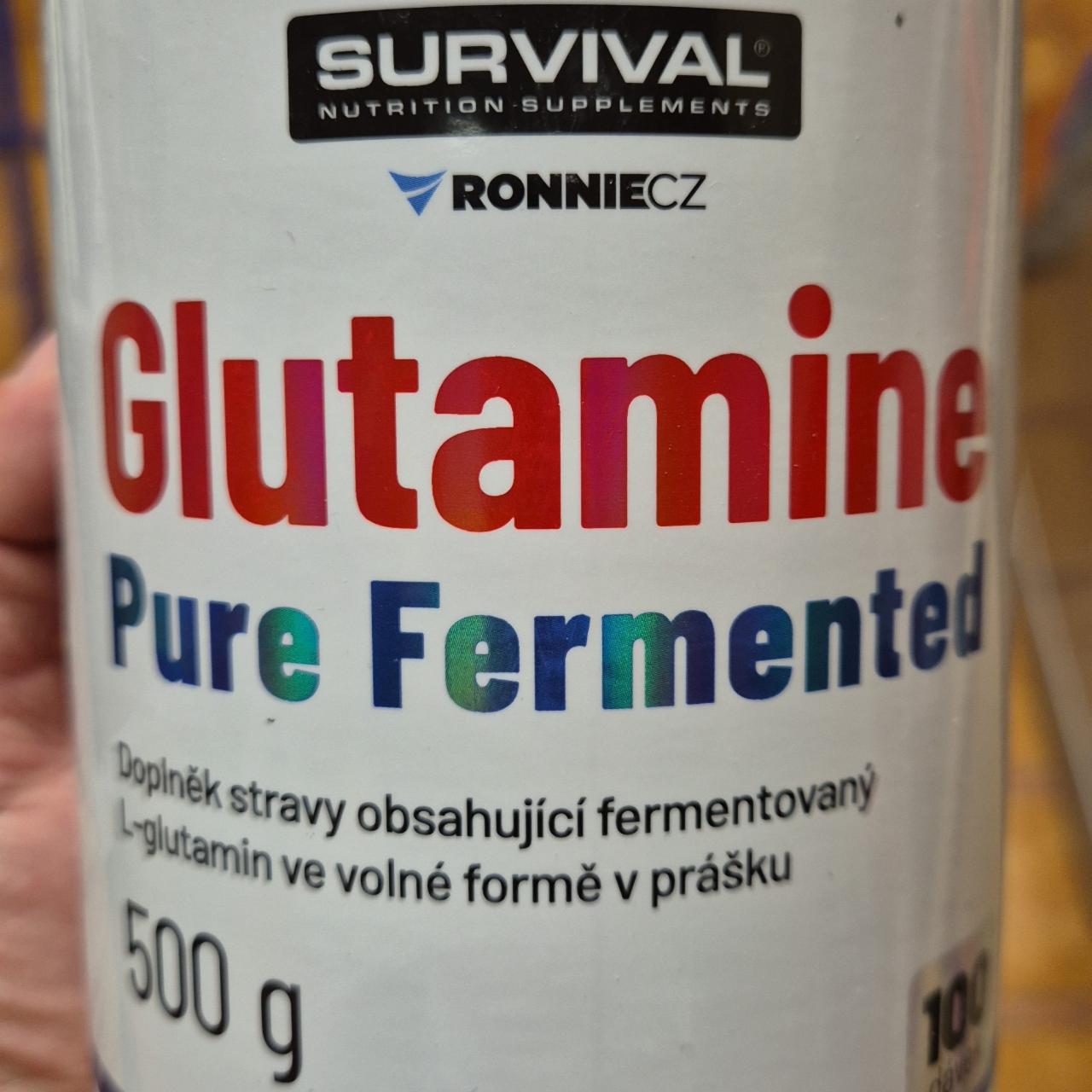 Fotografie - Glutamine Pure Fermented Survival