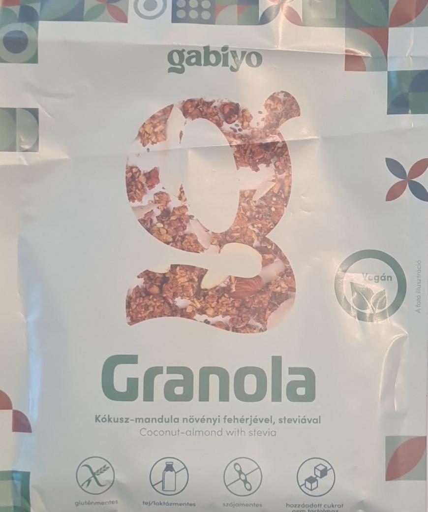 Fotografie - Granola Coconut-almond with stevia gabiyo