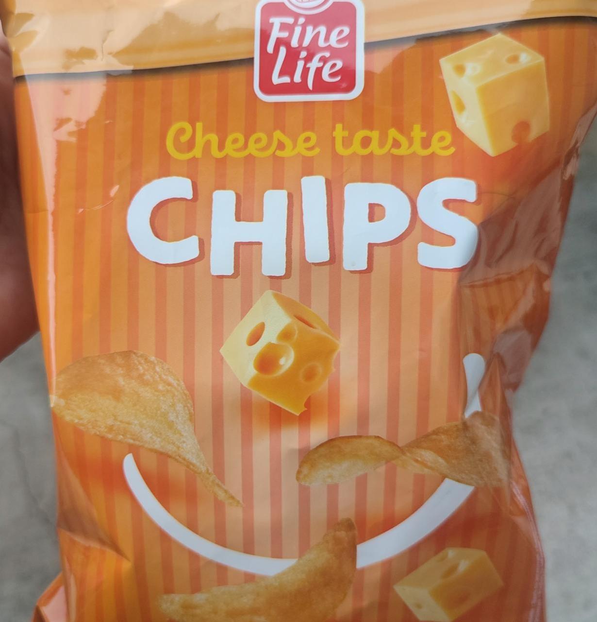 Fotografie - Cheese taste Chips Fine Life