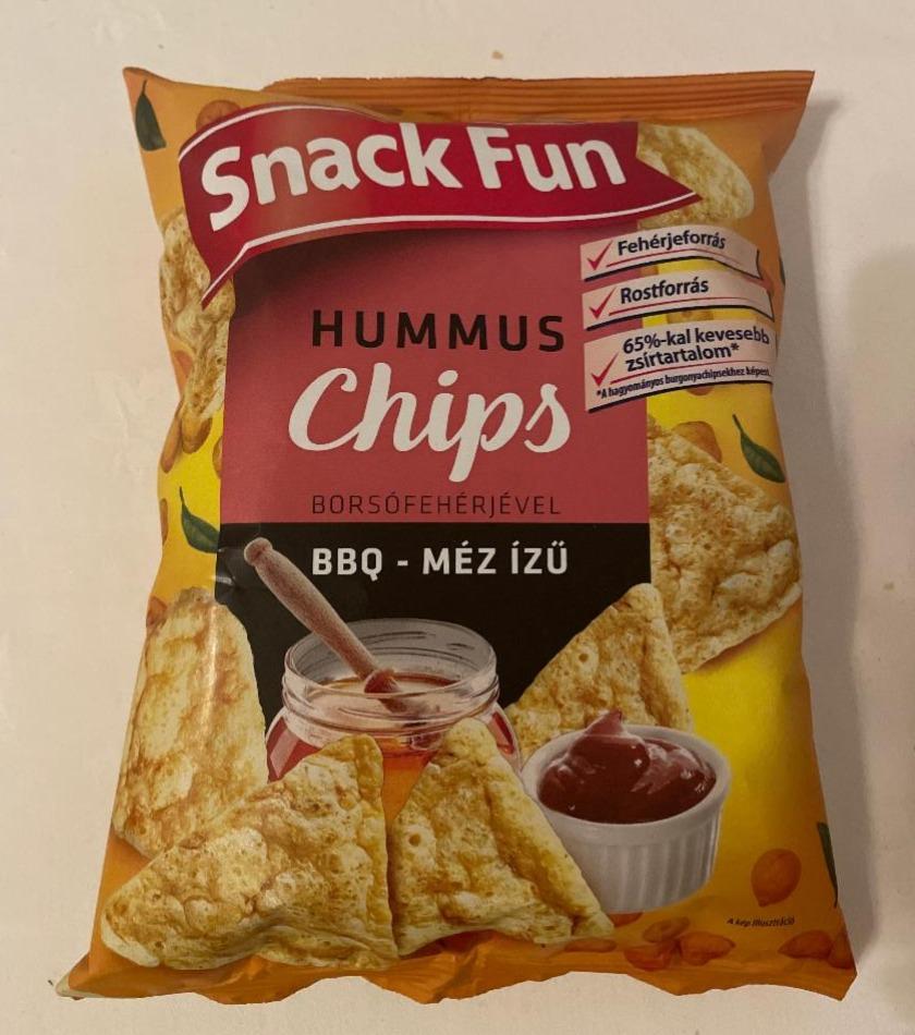 Fotografie - Hummus Chips BBQ - Méz ízű Snack Fun