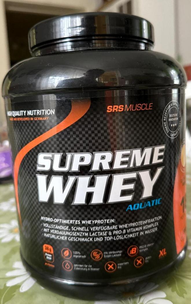 Fotografie - Supreme Whey Aquatic SRS Muscle