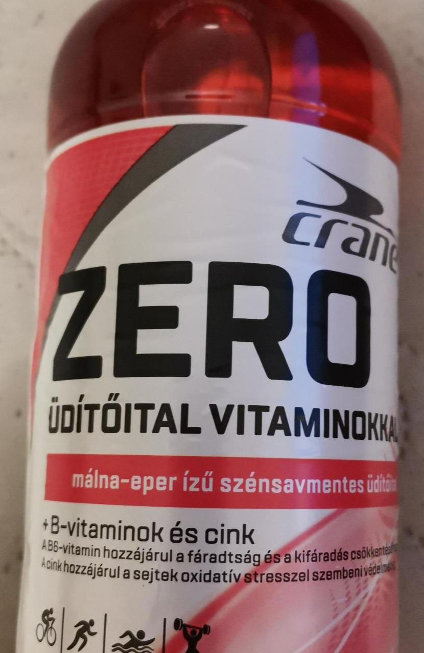 Fotografie - Zero üdítőital vitaminokkal málna - eper Crane