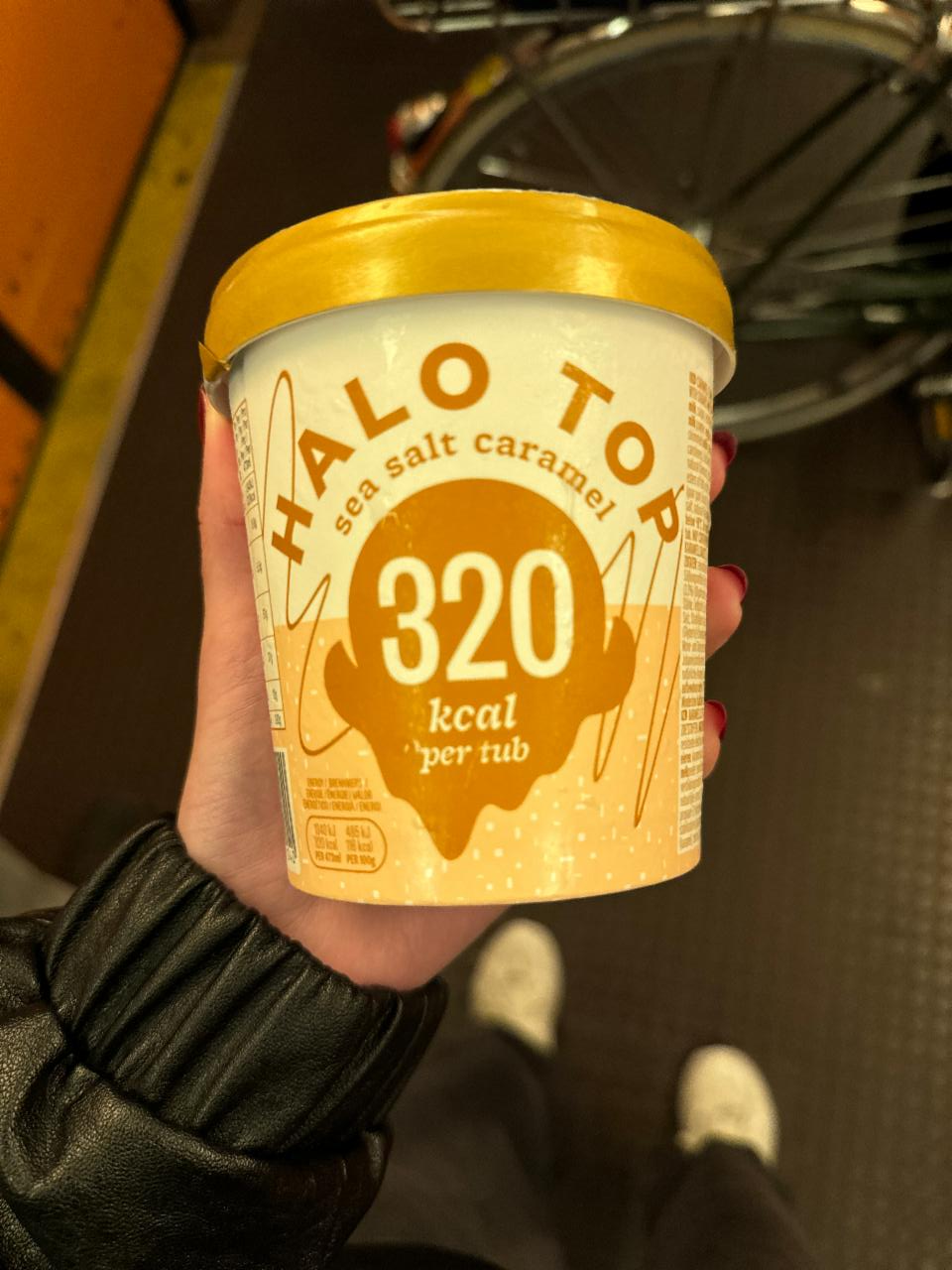 Fotografie - Halo Top Sea salt caramel