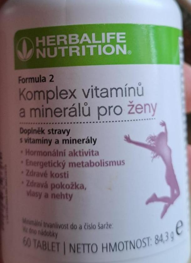 Fotografie - Komplex vitamínů a minerálů pro ženy Herbalife Nutrition