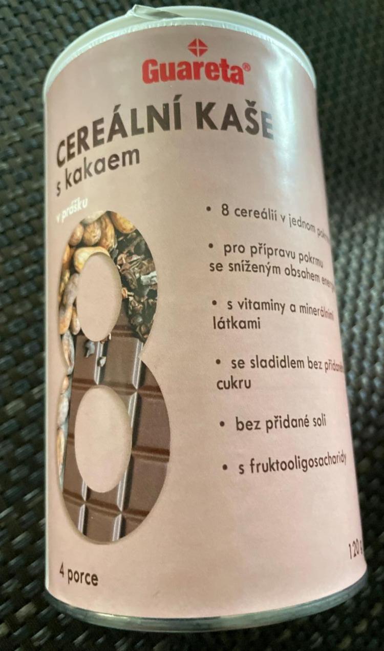 Fotografie - Cereální kaše s kakaem Guareta