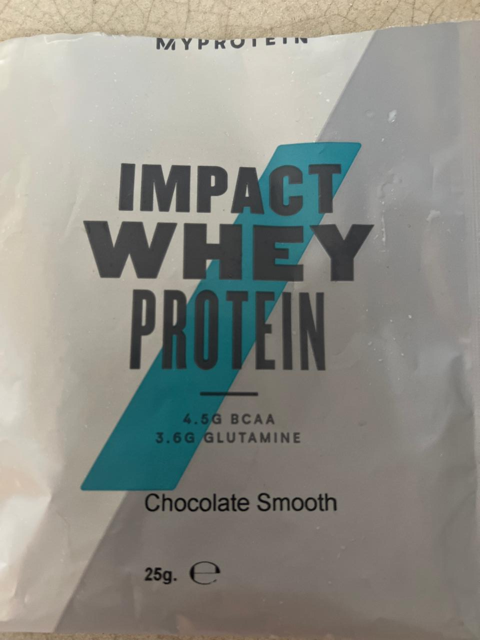 Fotografie - Impact Whey Protein Chocolate smooth MyProtein