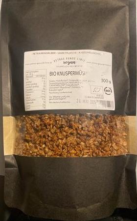 Fotografie - Bio Knuspermüsli Vegan