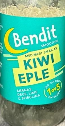 Fotografie - Smoothie Med Mest Smak Av Kiwi Eple Bendit