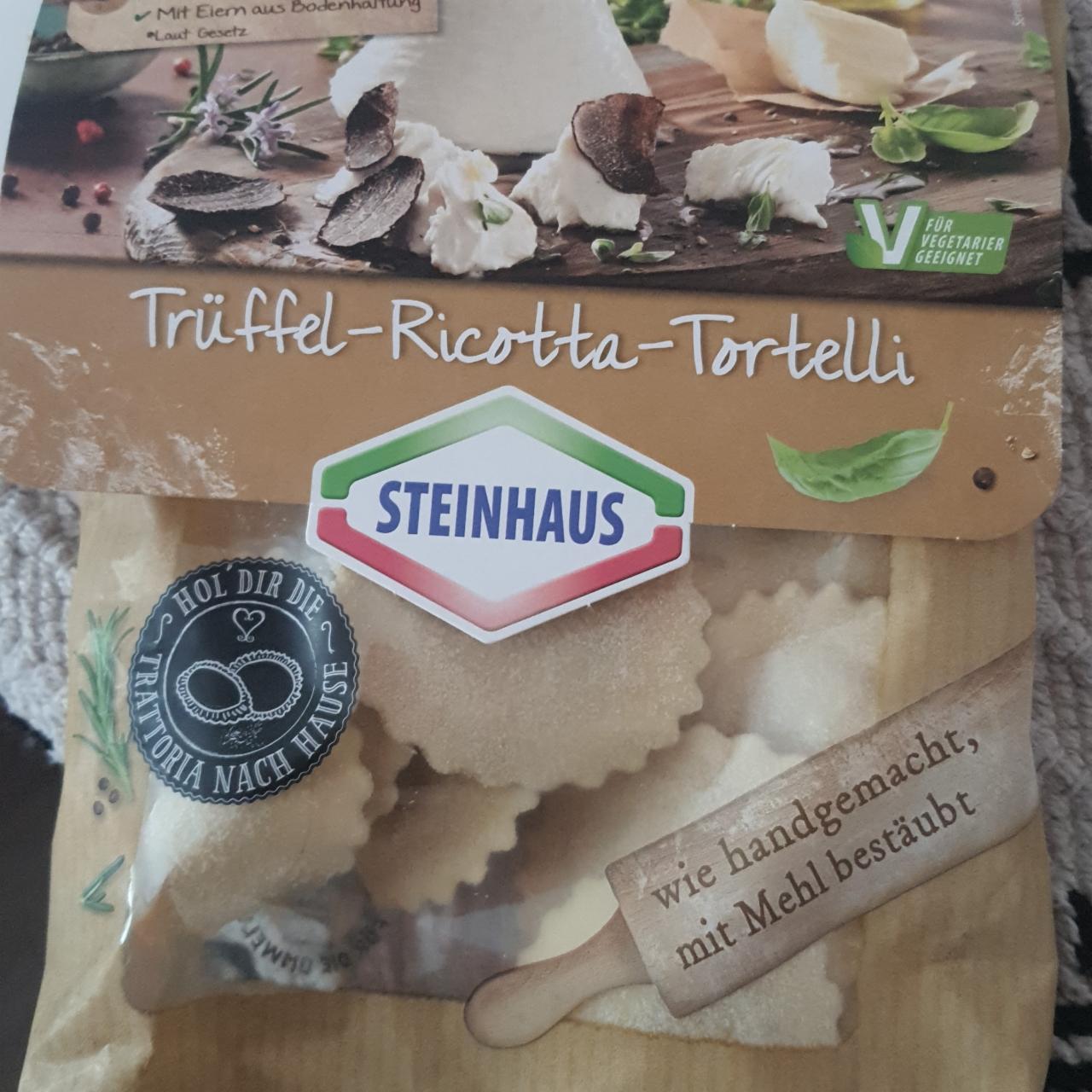 Fotografie - Trüffel-Ricotta-Tortelli Steinhaus