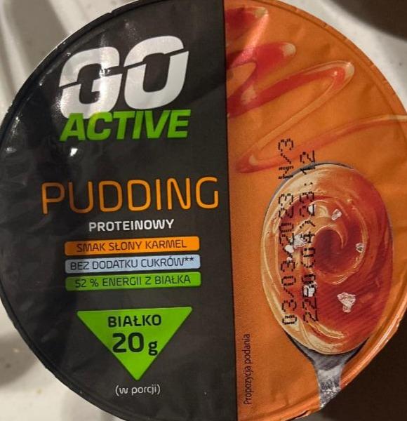 Fotografie - Pudding proteinowy smak slony karmel Go Active