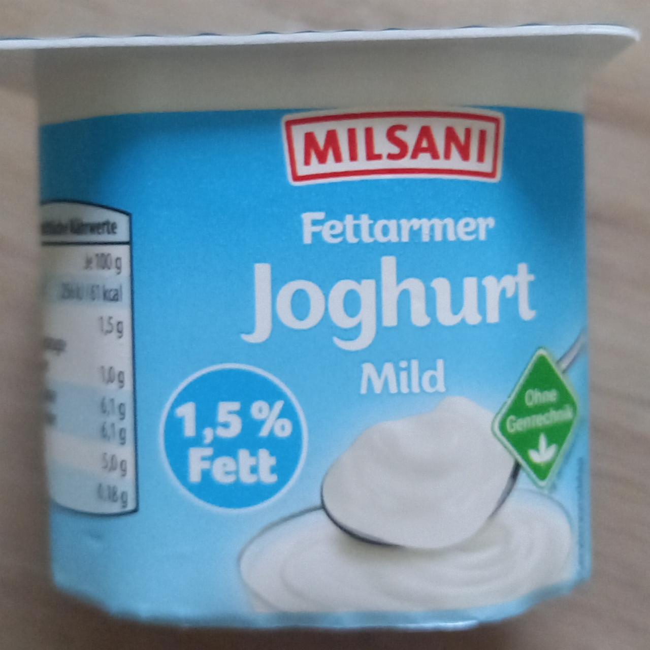 Fotografie - Fettarmer Joghurt Mild Milsani