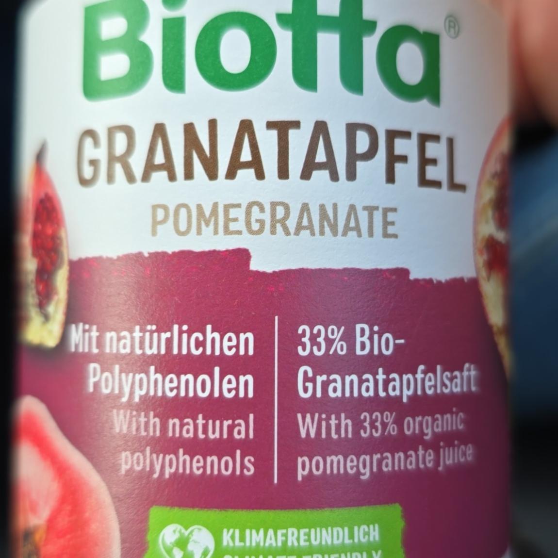 Fotografie - Granatapfel Biotta