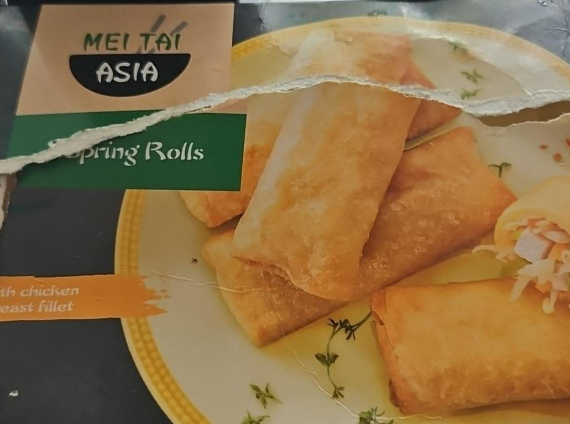 Fotografie - Spring rolls with chicken breast fillet Mei Tai Asia