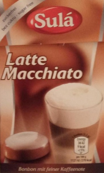 Fotografie - Latte Macchiato bez cukru Sulá