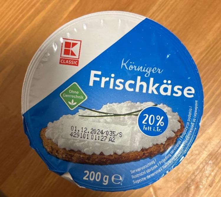 Fotografie - Körniger Frischkäse K-Classic