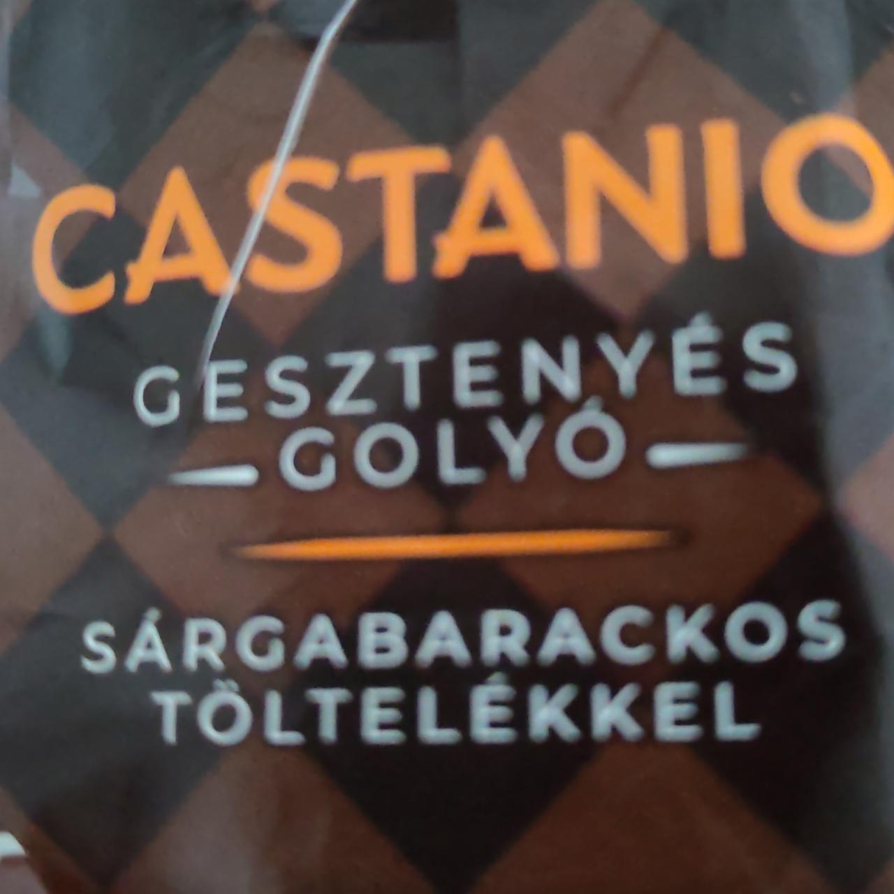 Fotografie - Gesztenyés Golyó Sárgabarackos töltelékkel Castanio