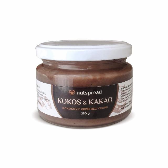 Fotografie - kokos & kakao kokosový krém bez cukru Nutspread