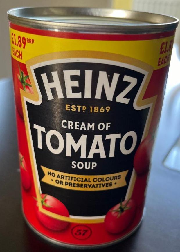 Fotografie - Cream Of Tomato Soup Heinz