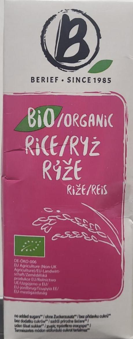 Fotografie - Bio organic rýže Berief