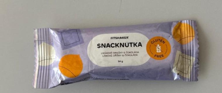 Fotografie - Snacknutka Llieskové oriešky & čokoláda Fitshaker