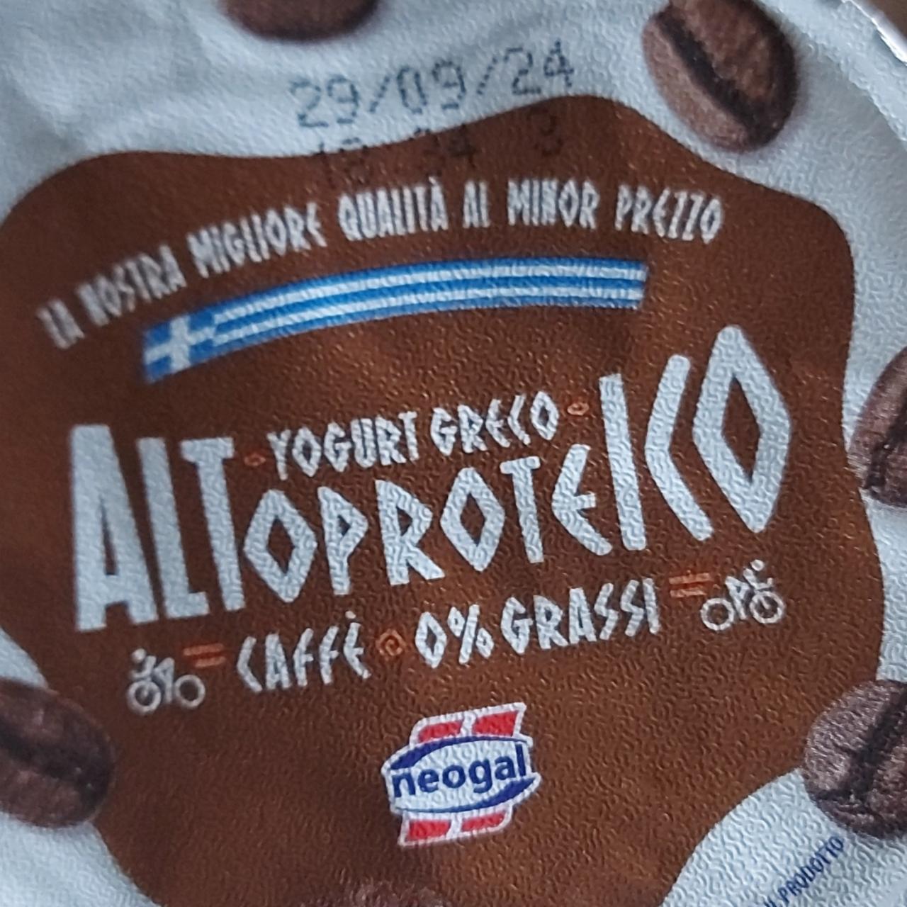 Fotografie - Altoproteico Yogurt Greco caffe neogal