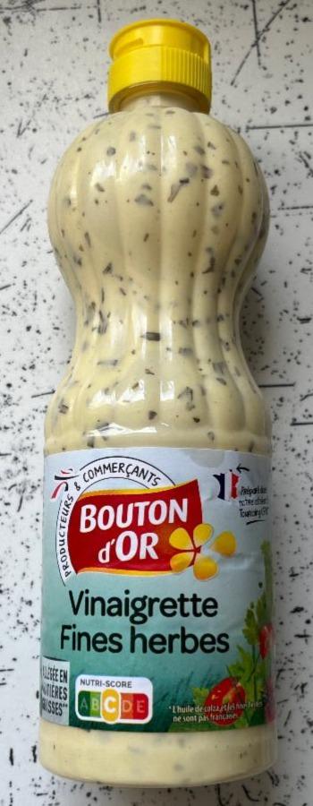 Fotografie - Vinaigrette Fines herbes Bouton d'OR