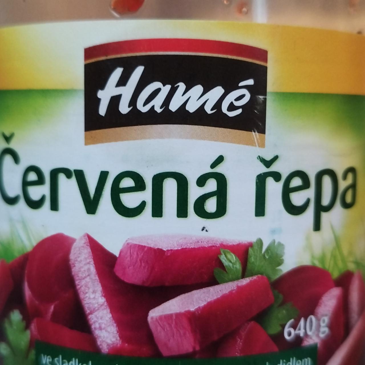 Fotografie - Červená řepa Hamé