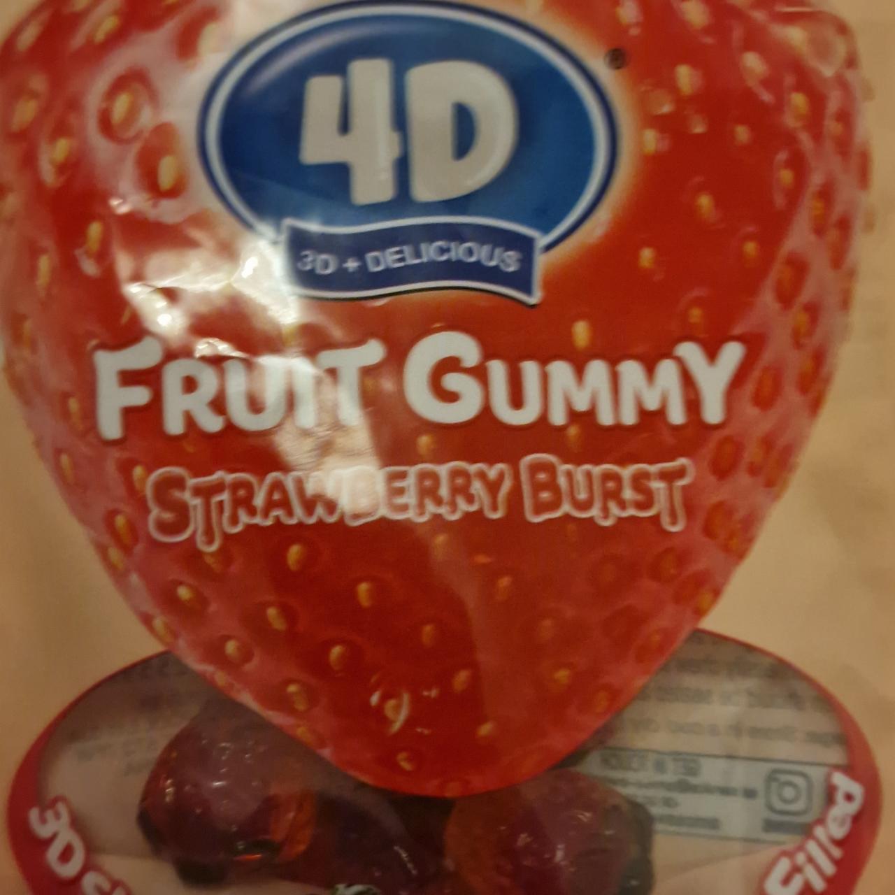 Fotografie - Fruit Gummy Strawberry Burst 4D