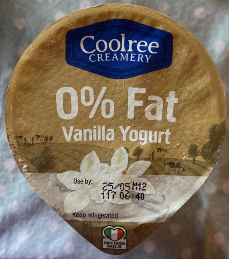 Fotografie - 0% Fat Vanilla Yogurt Coolree Creamery