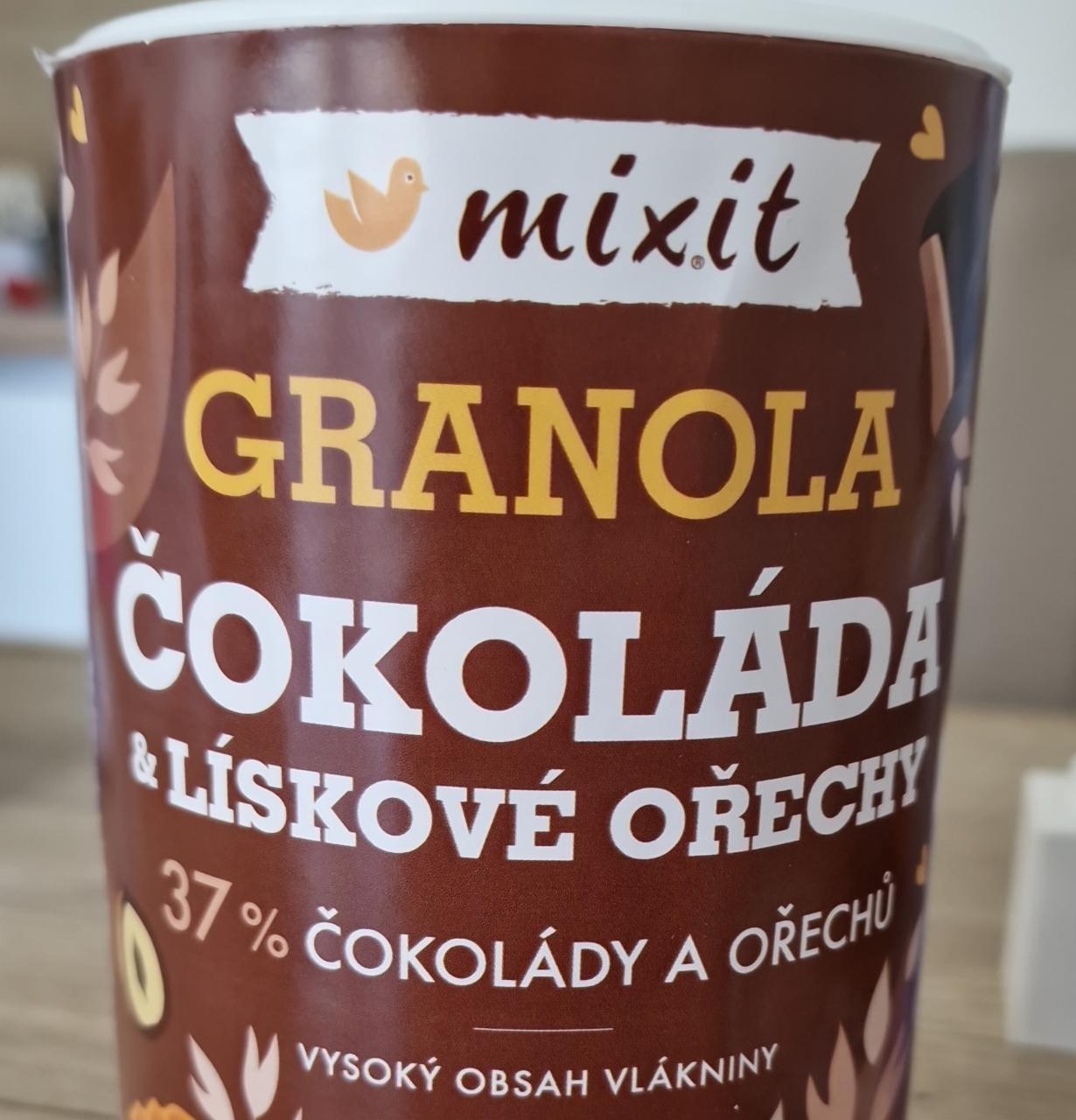 Fotografie - Granola Čokoláda & lískové ořechy Mixit