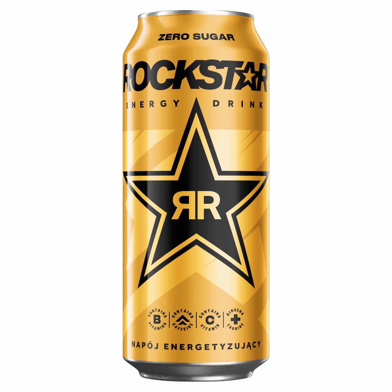 Fotografie - Energy Drink No Sugar RockStar