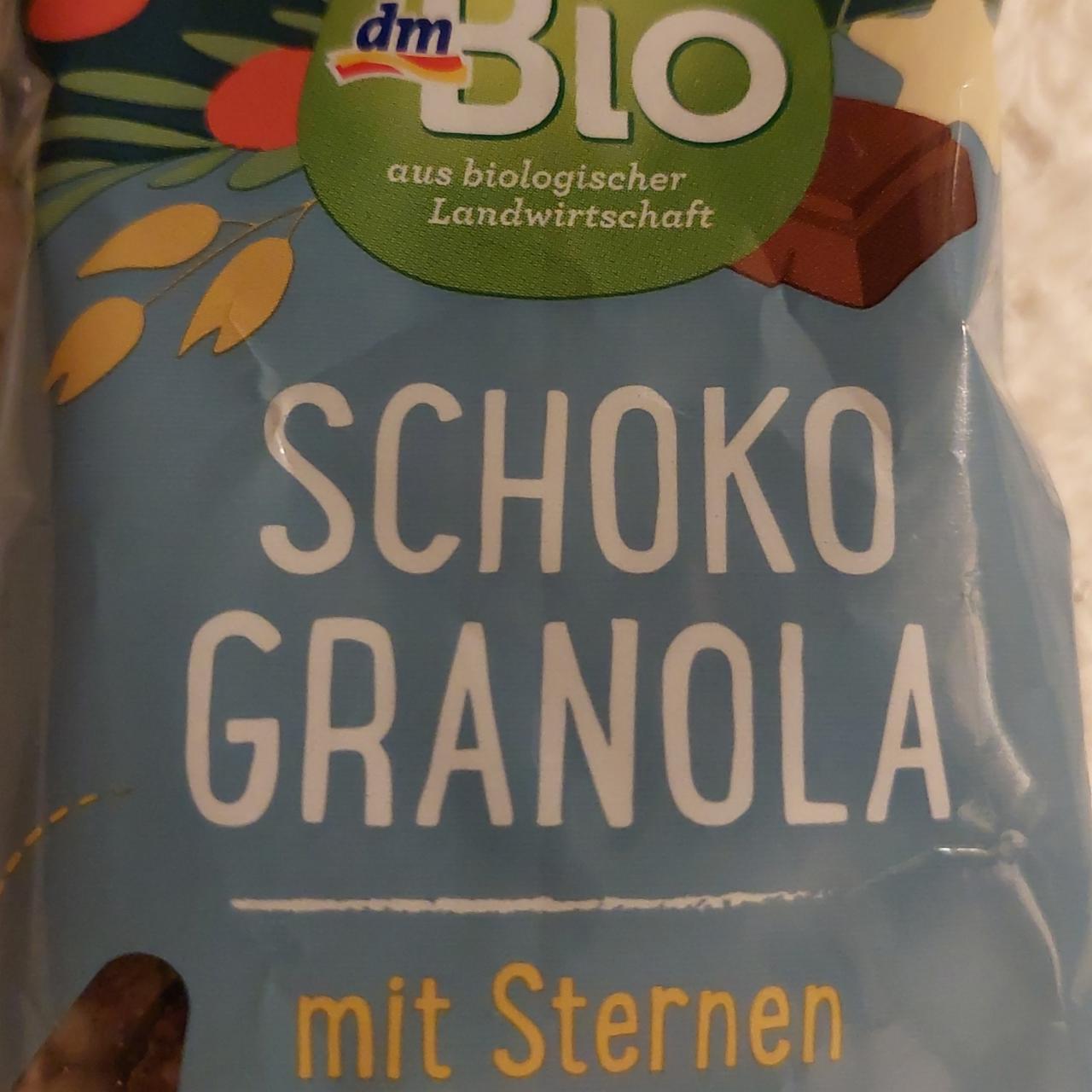 Fotografie - Schoko granola mit Sternen dmBio