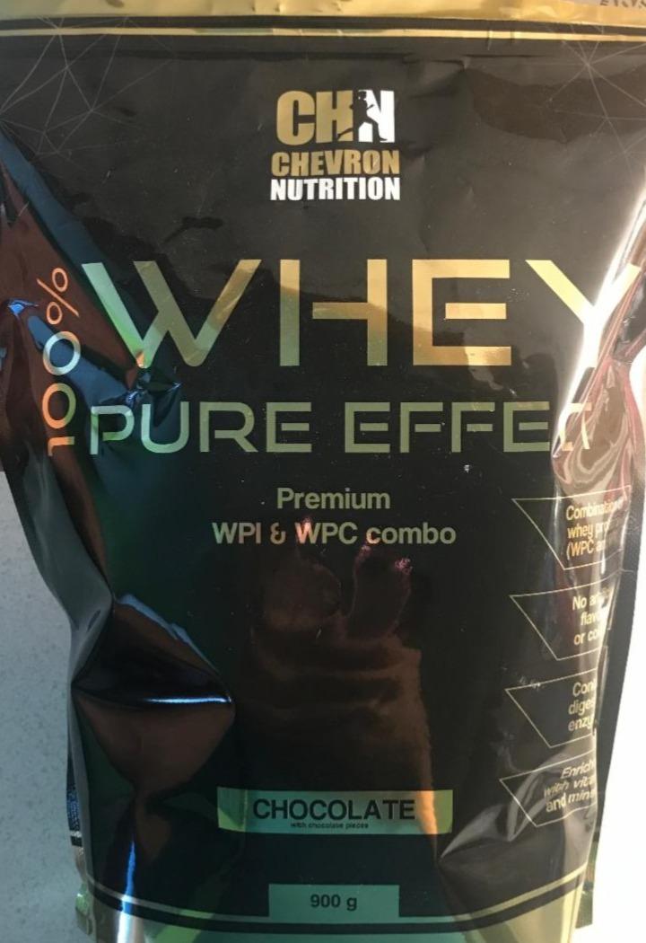 Fotografie - 100% Whey Pure Effect Chocolate Chevron nutrition