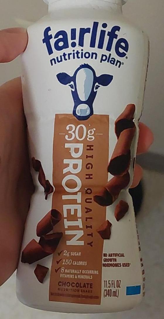 Fotografie - High Quality Protein Chocolate Fairlife