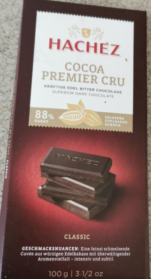 Fotografie - 88% Cocoa Premier Cru Hachez