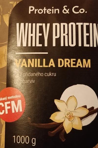 Fotografie - CFM whey protein vanilla dream Prom-in