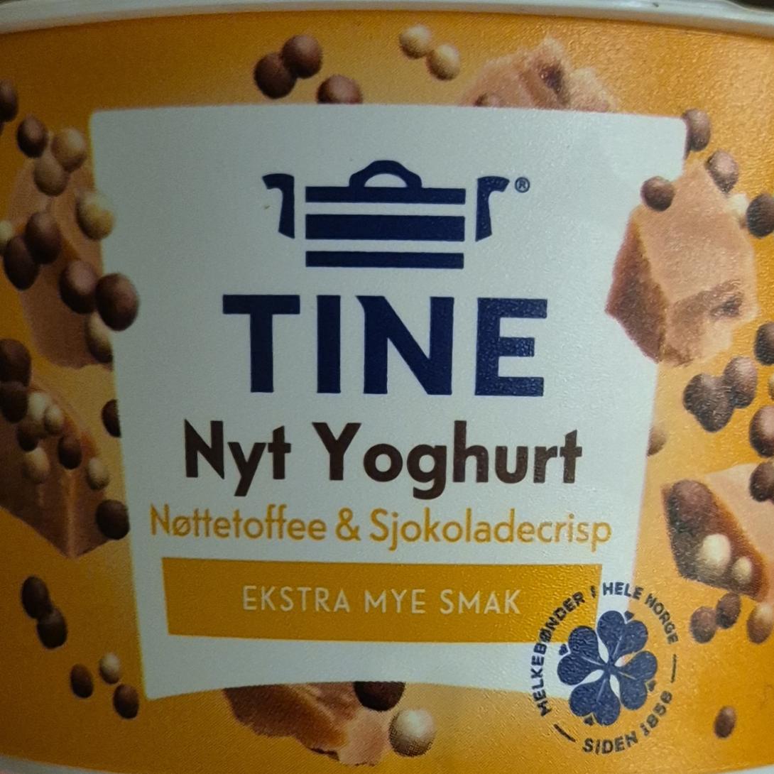 Fotografie - Nyt Yoghurt Nøttetoffee & Sjokoladecrisp Tine