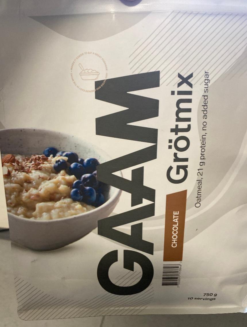 Fotografie - Grötmix Oatmeal Chocolate Gaam