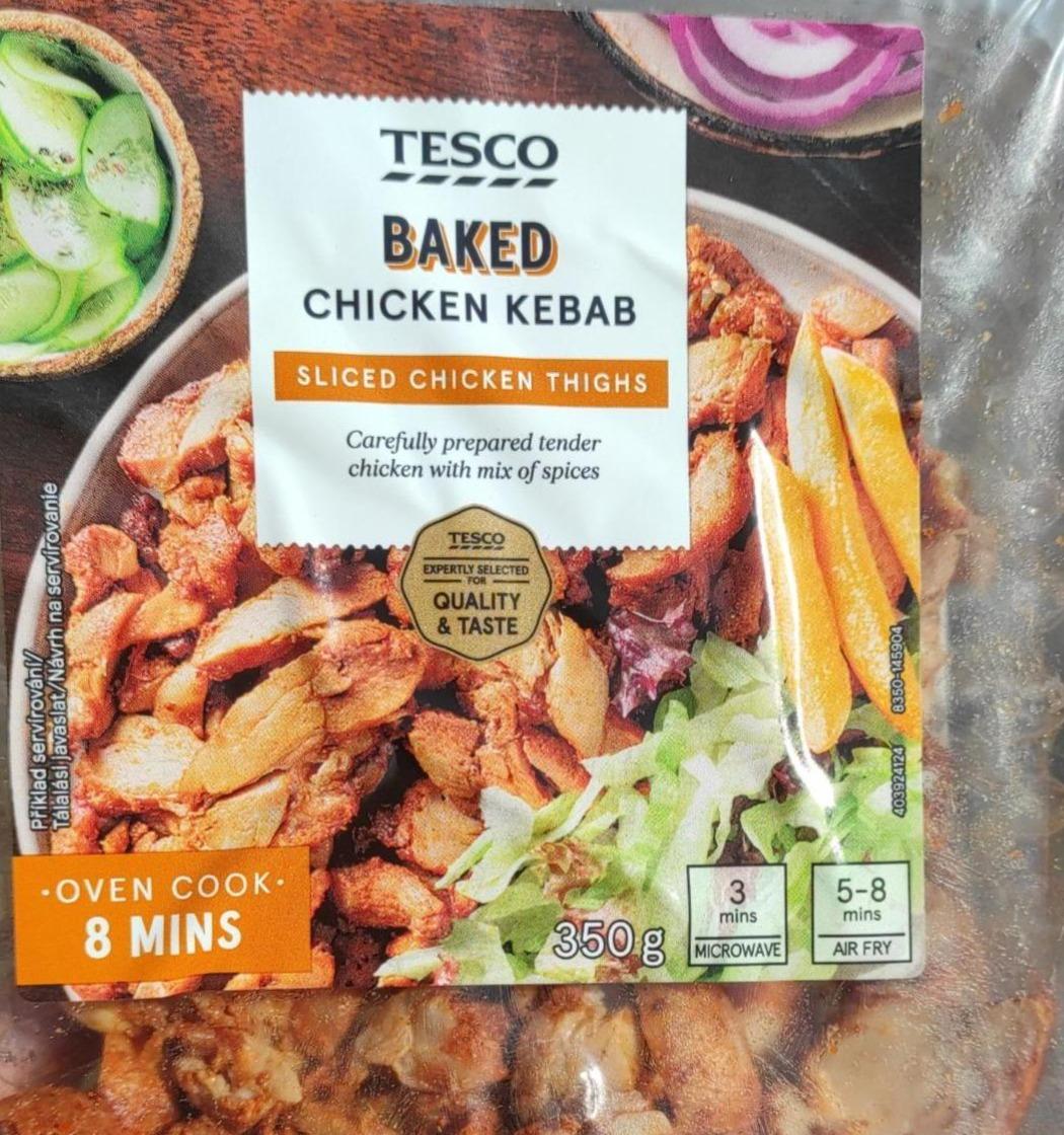 Fotografie - Baked chicken kebab Tesco