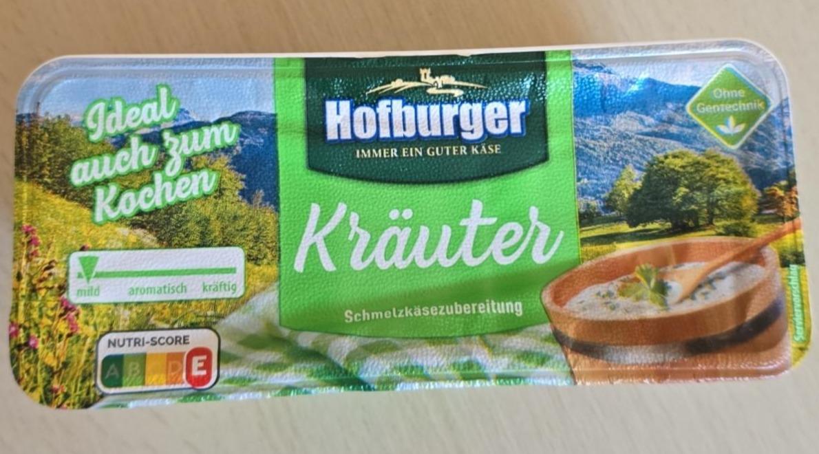 Fotografie - Kräuter Schmelzkäsezubereitung Hofburger