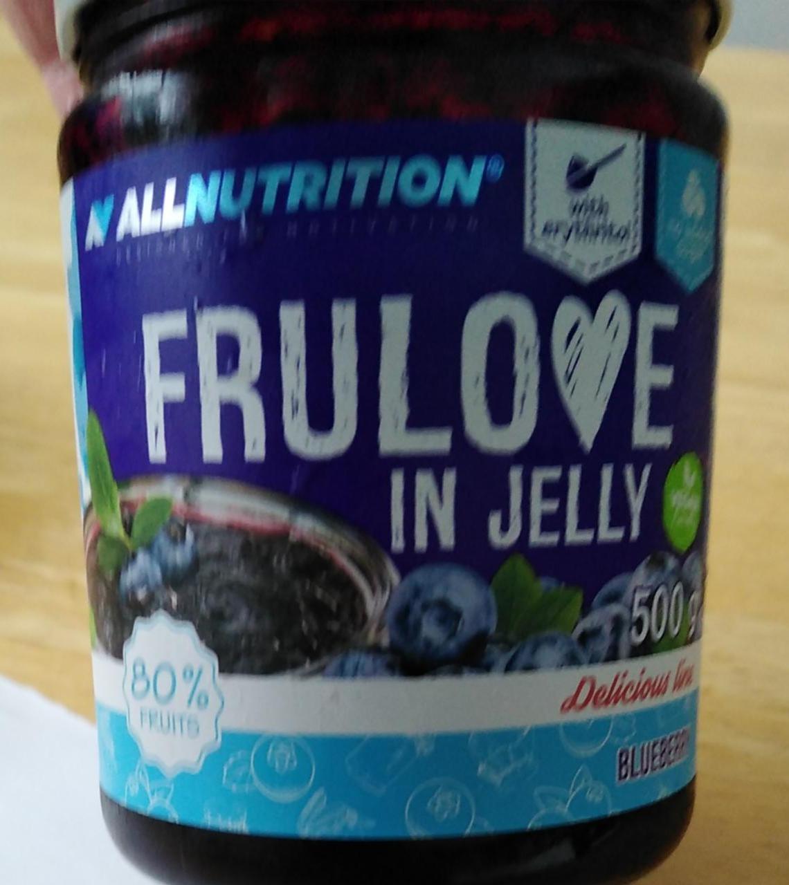 Fotografie - Frulove in jelly Blueberry Allnutrition
