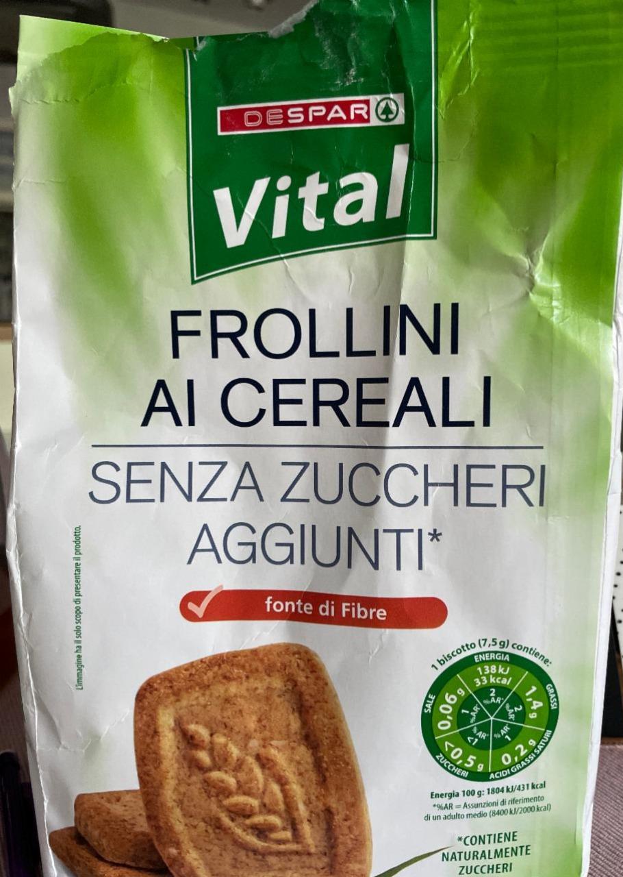 Fotografie - Frollini ai cereali DeSpar Vital