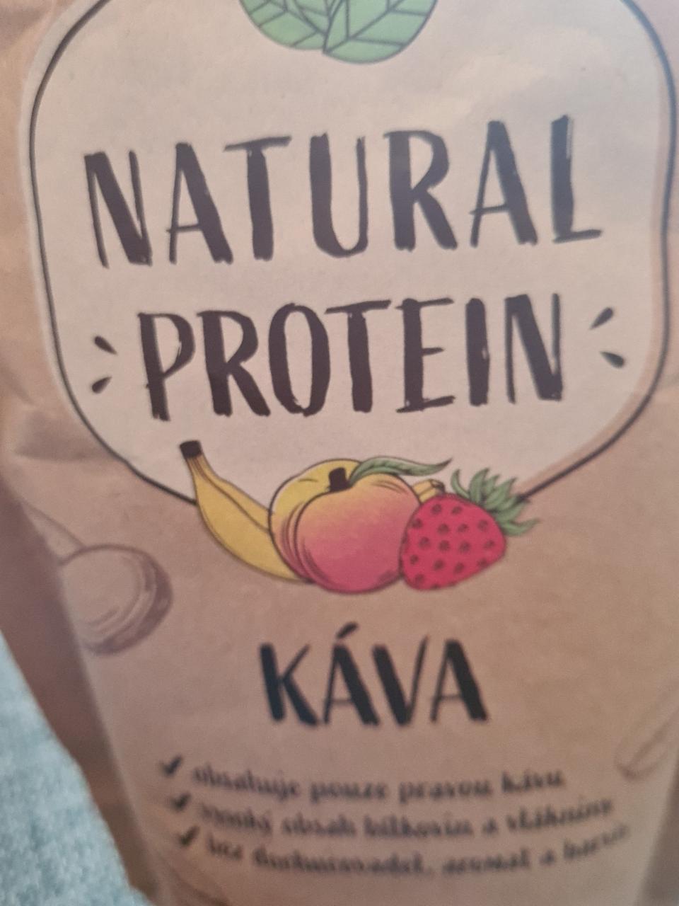 Fotografie - KÁVA Natural protein CVIČÍm