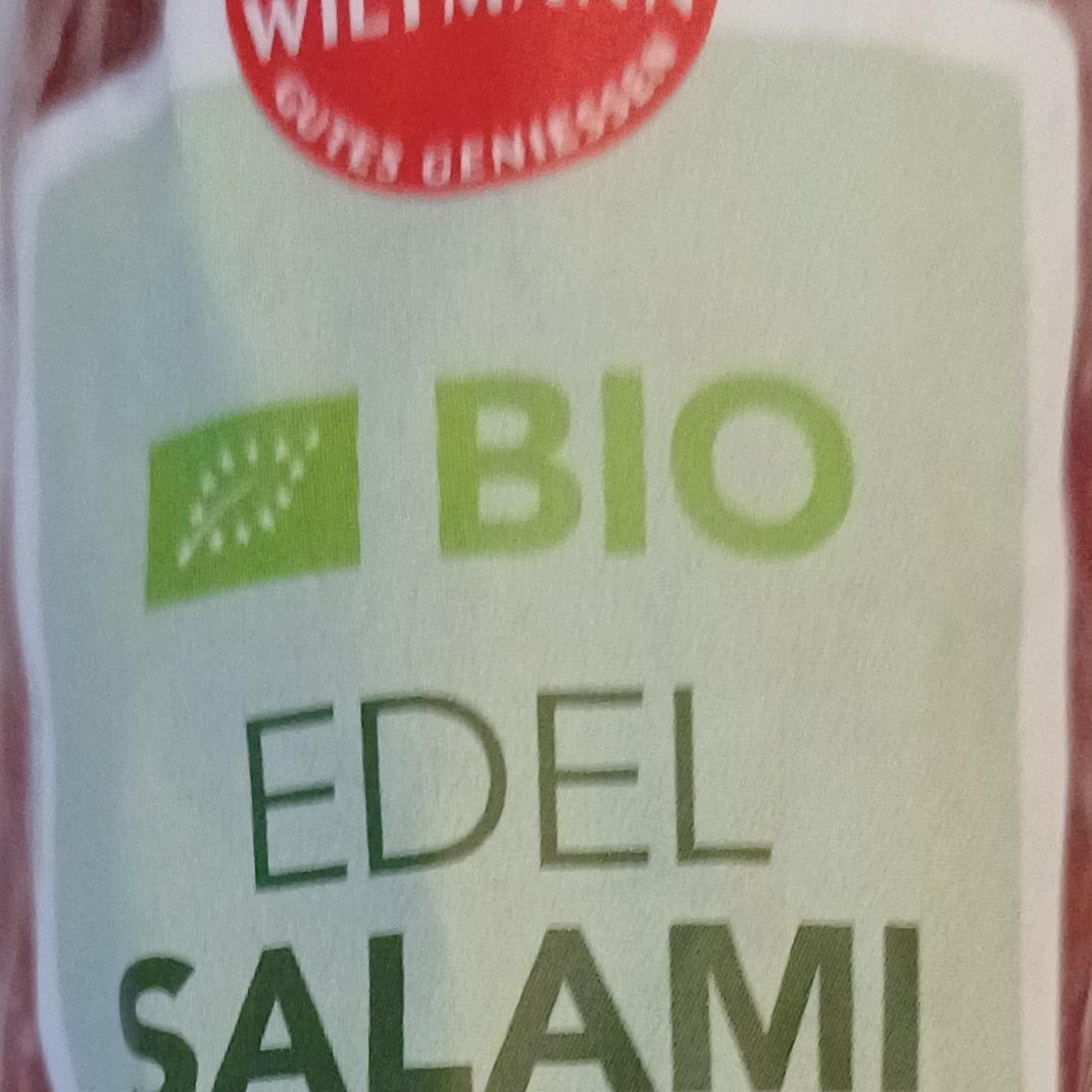 Fotografie - Bio Edel Salami Wiltmann